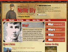 Tablet Screenshot of nellieblyonline.com